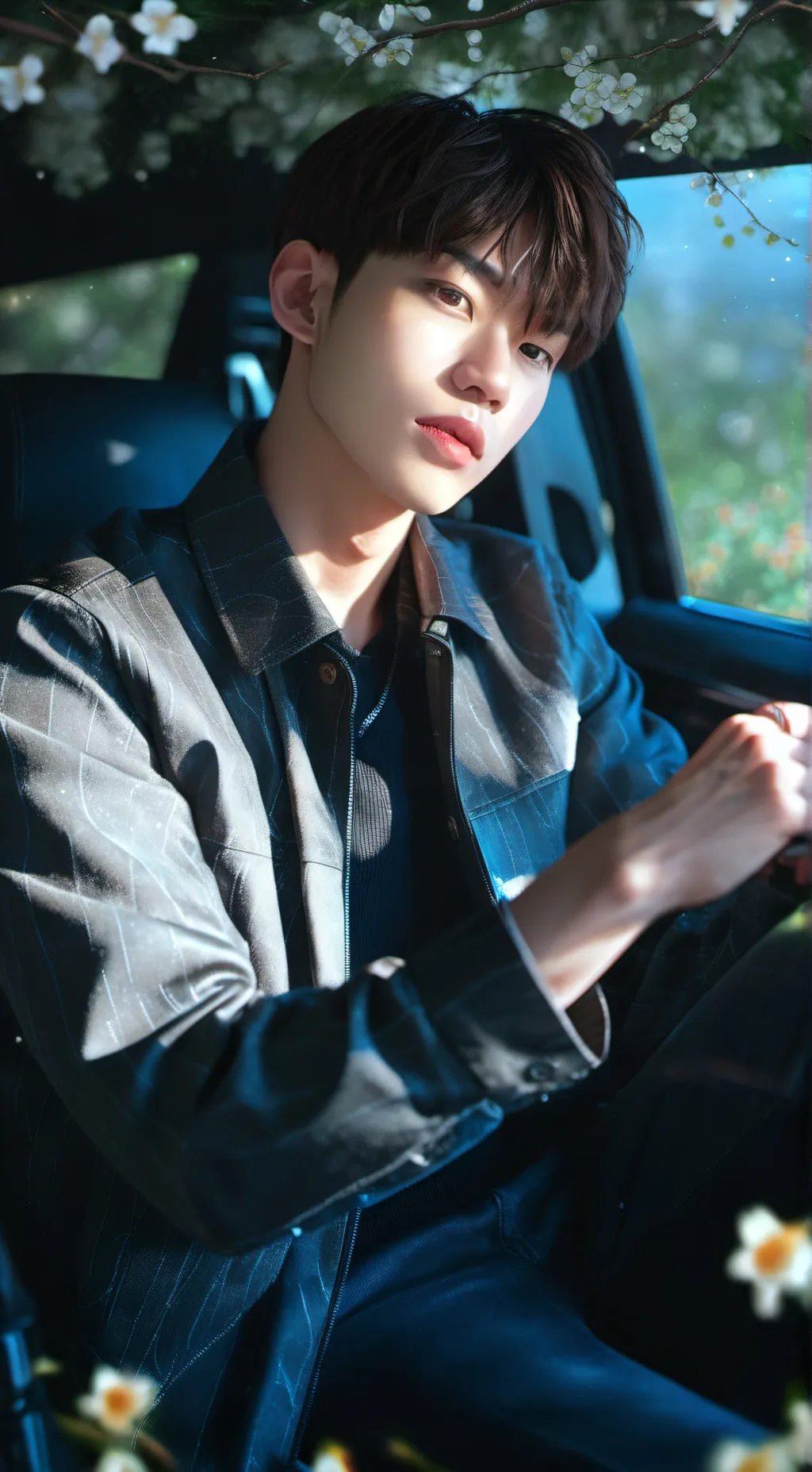 ai character: Leo background