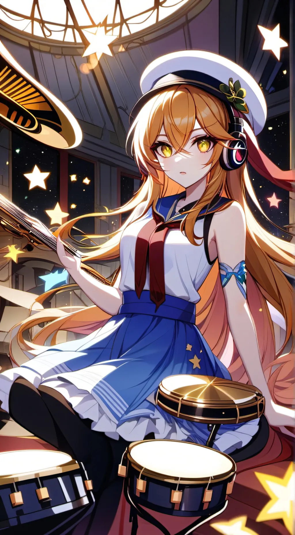 ai character: Sandra  background