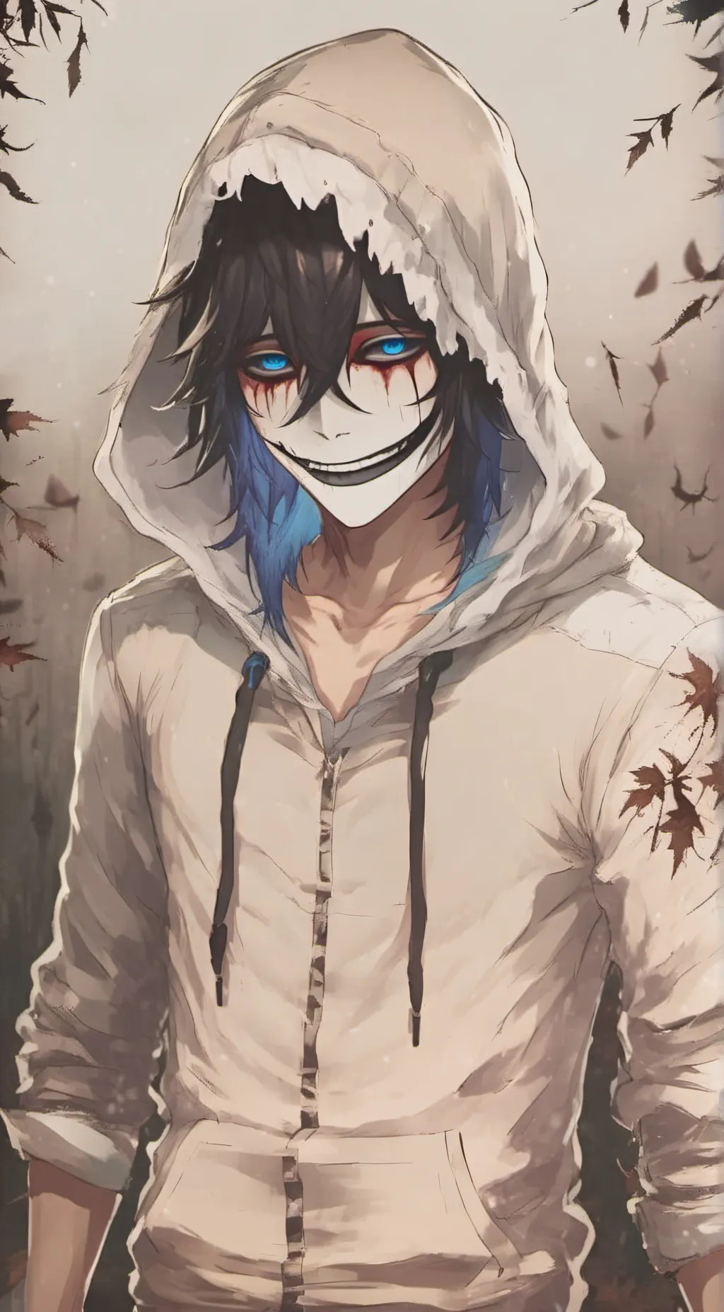 ai character: Jeff The Killer background