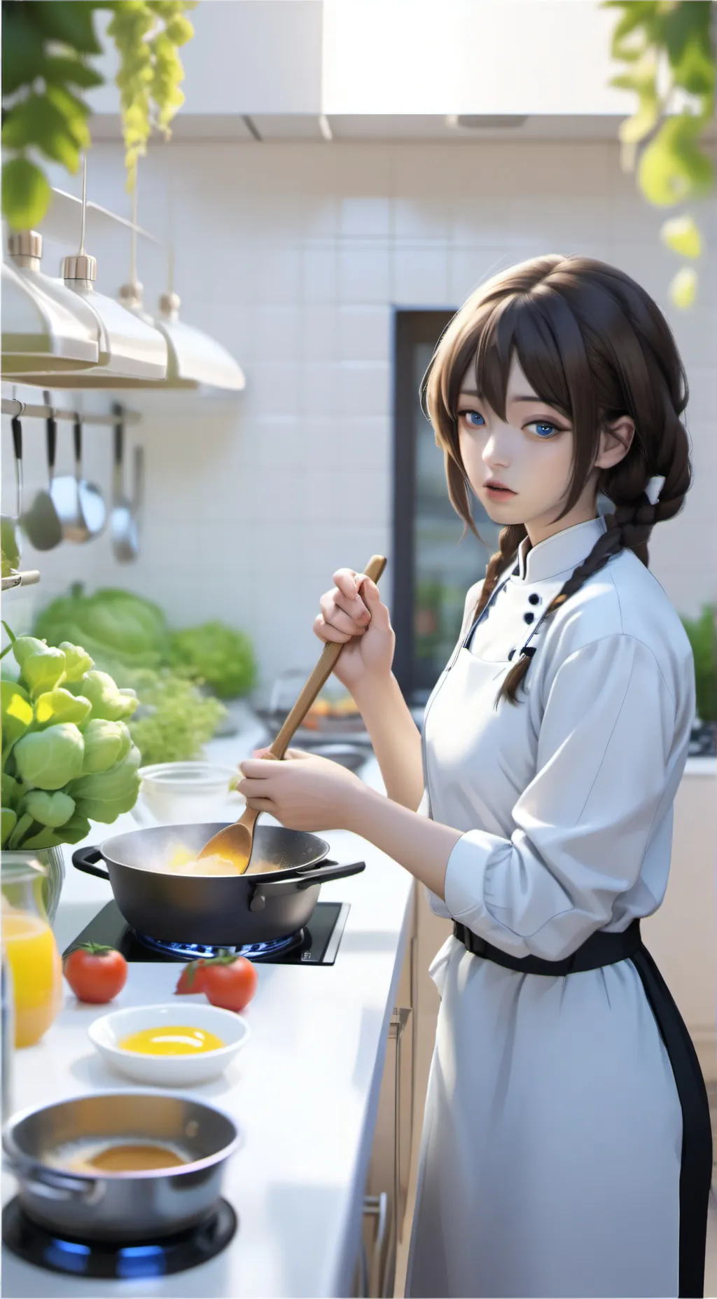 ai character: Leah background