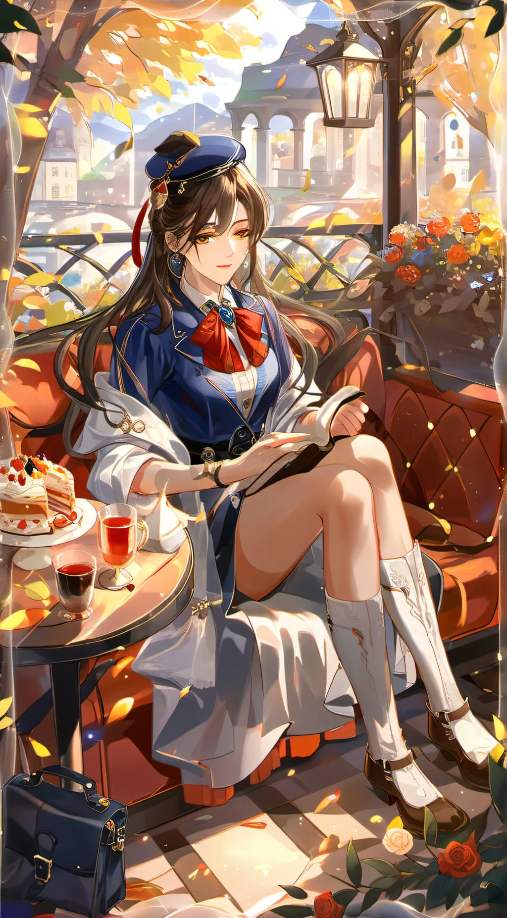 ai character: Ruby background