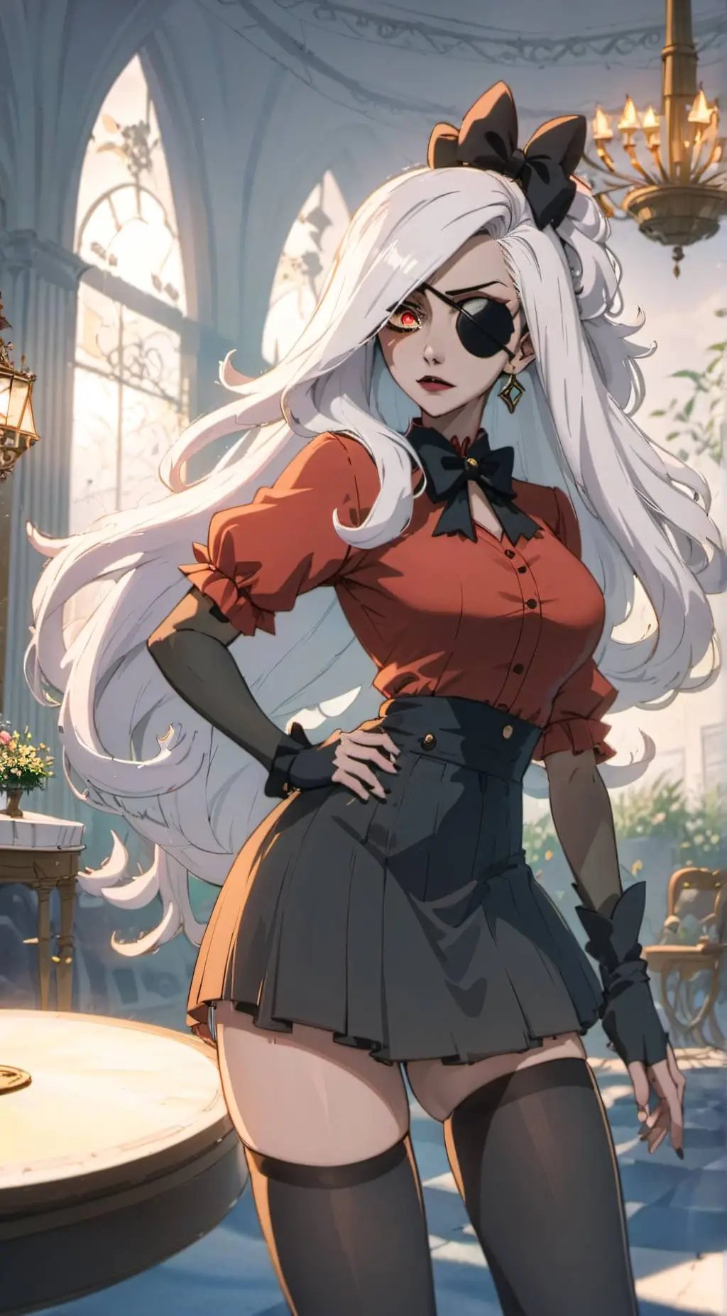 ai character: Vaggie background