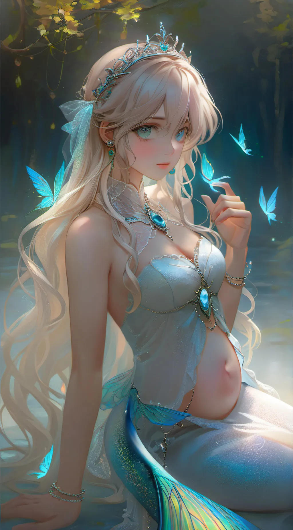 ai character: Queen olivia background