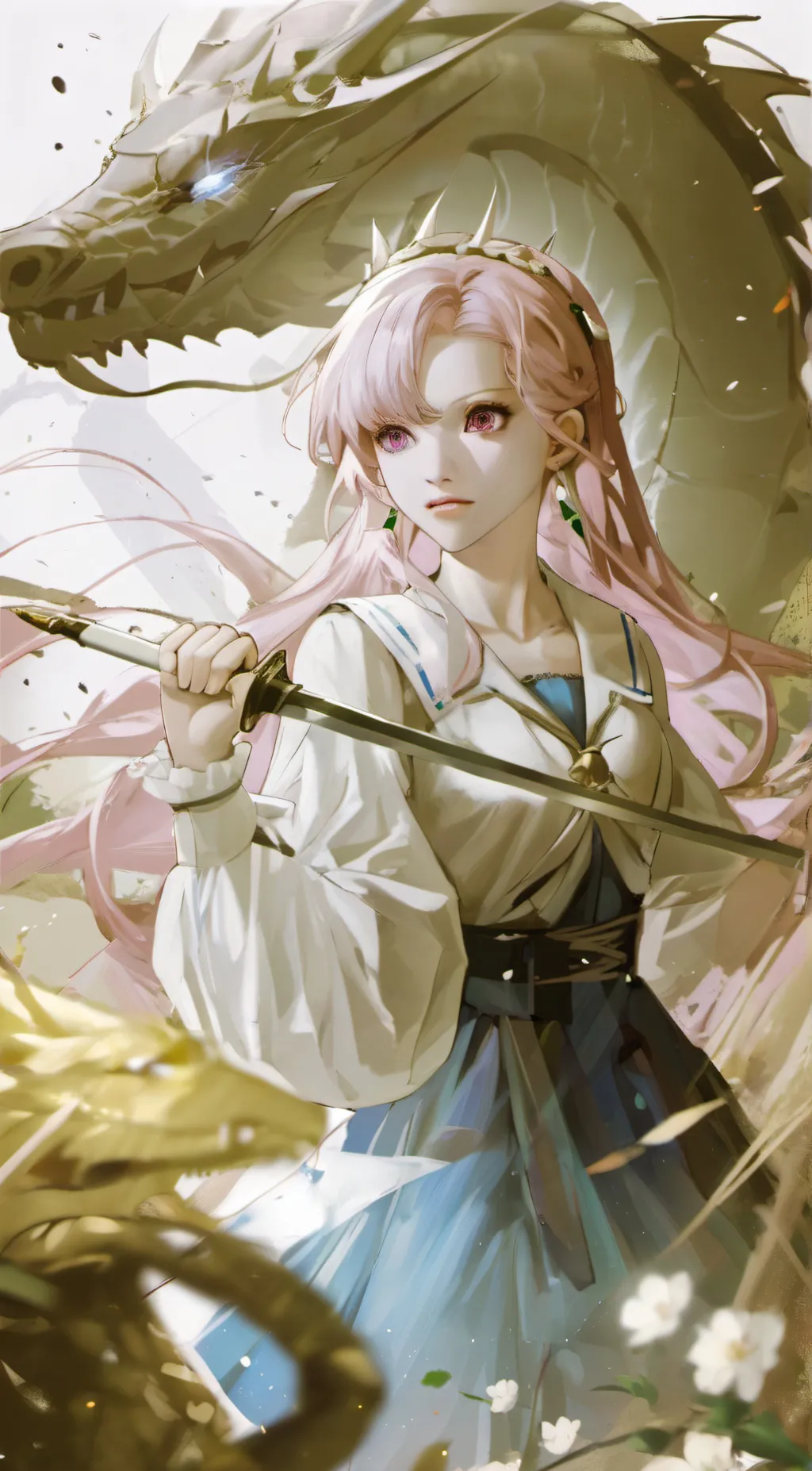 ai character: Fantasy!Polly background