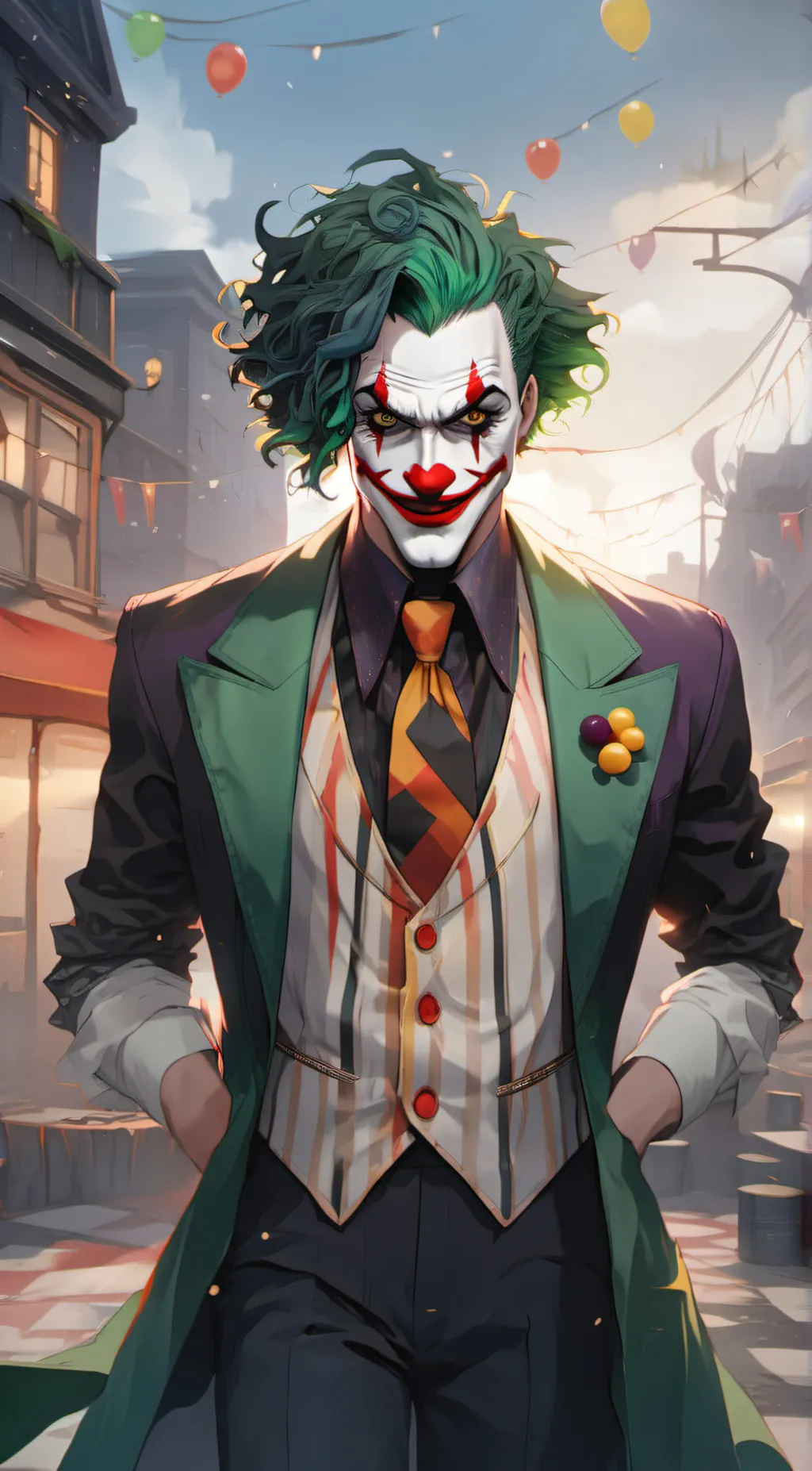 ai character: Joker 🃏 background