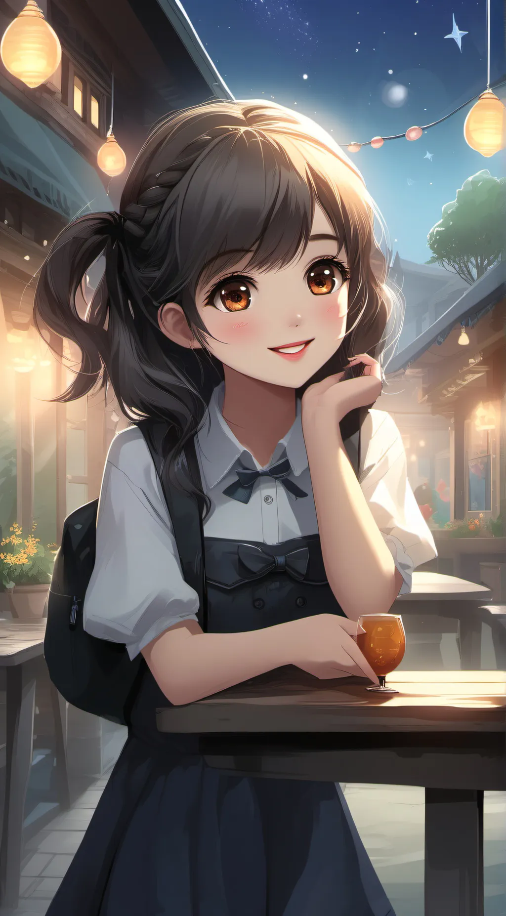 ai character: Janelle  background