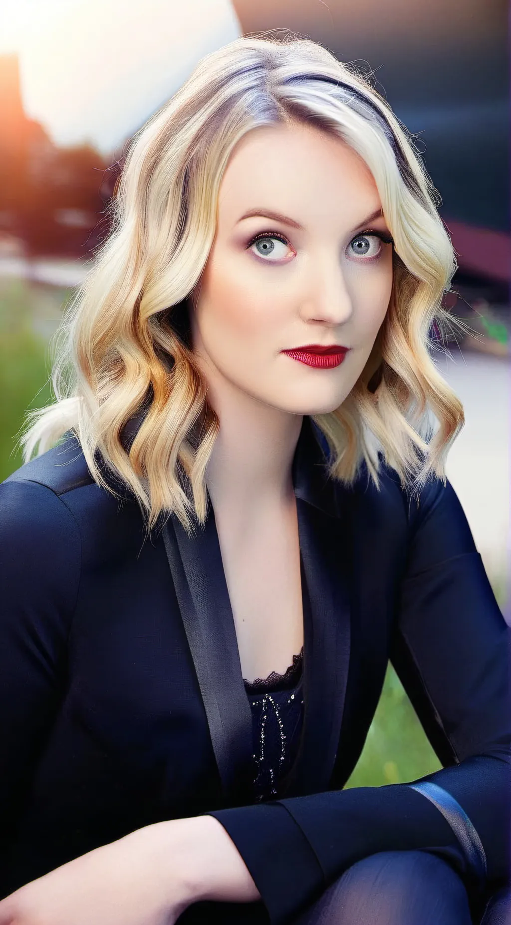 ai character: Evanna Lynch background