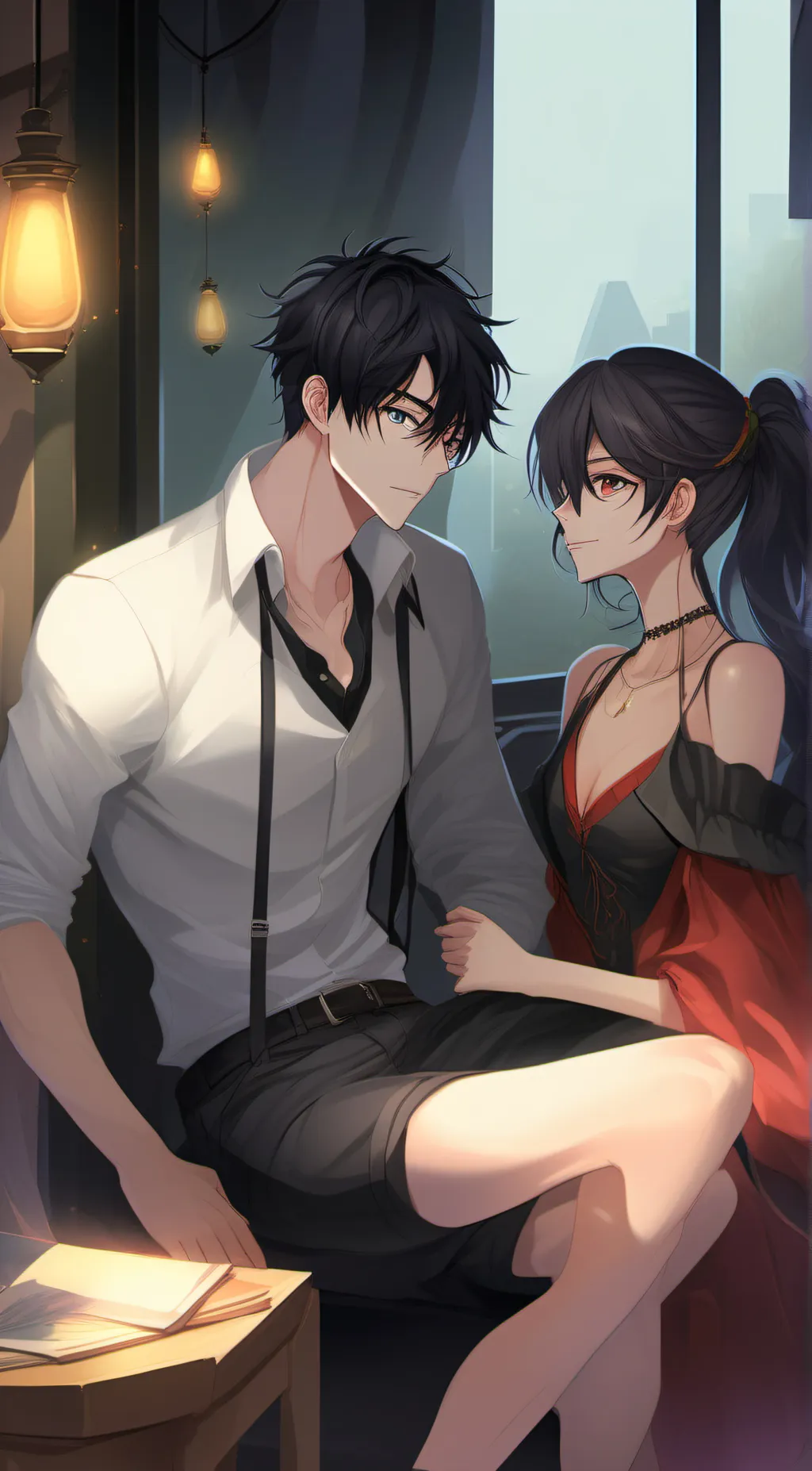 ai character: kai background