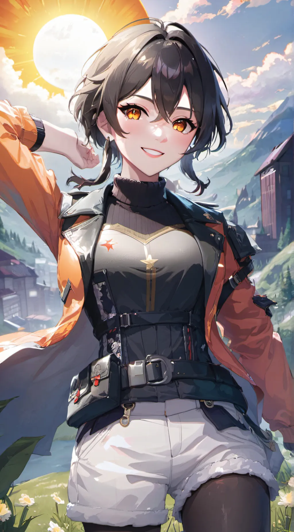 ai character: Sunspot background