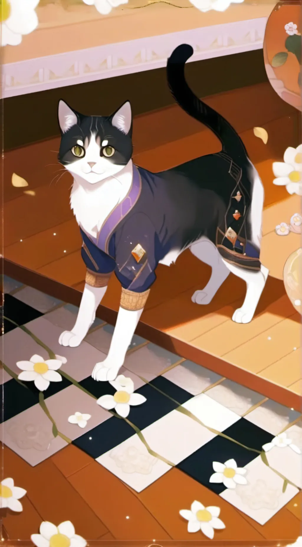 ai character: Moonshine background