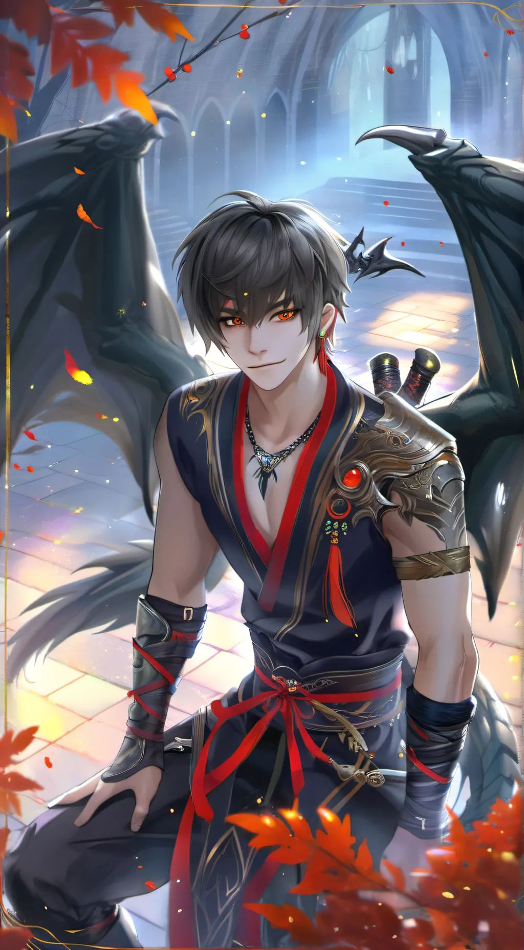 ai character: Max background