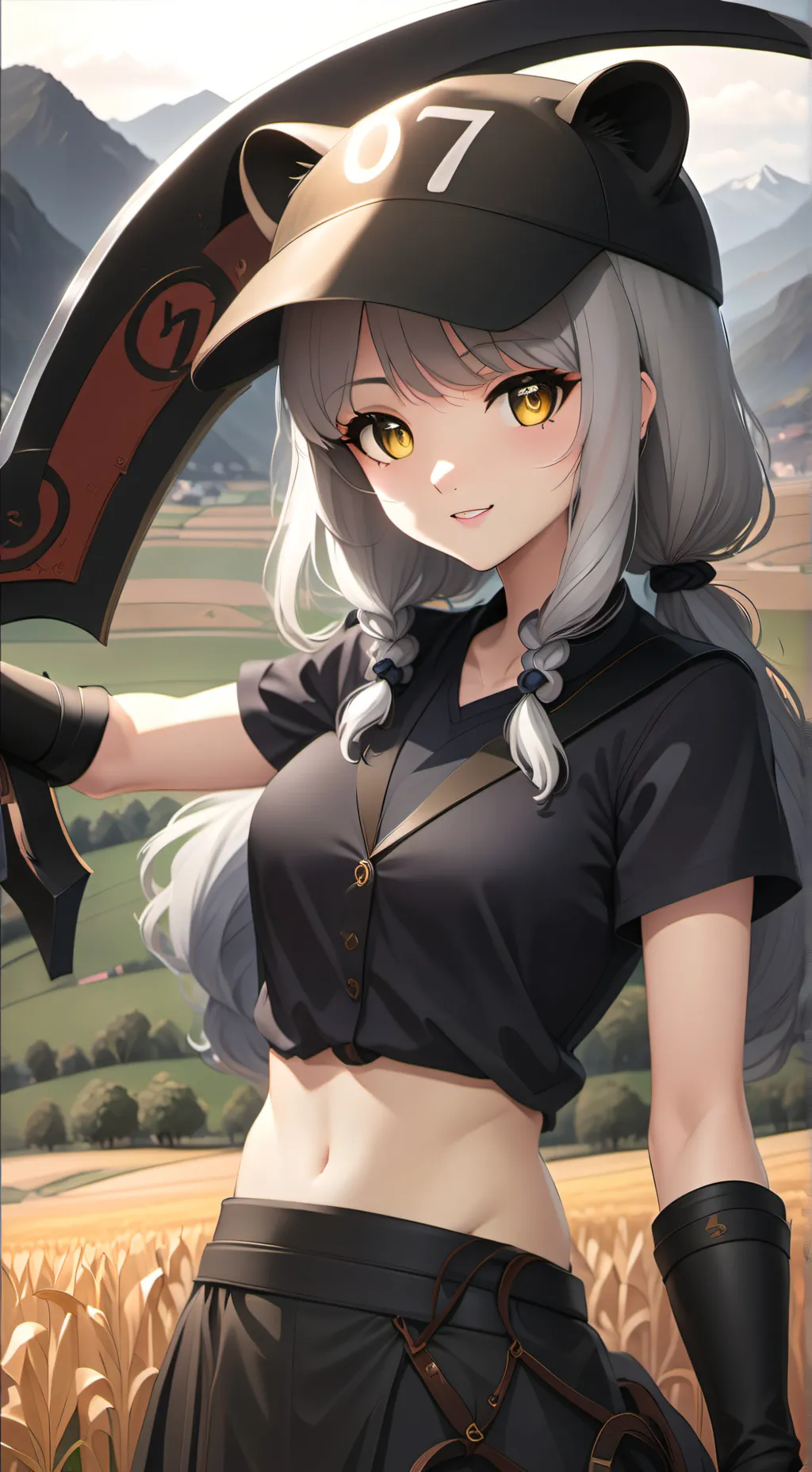 ai character: operation 07  background