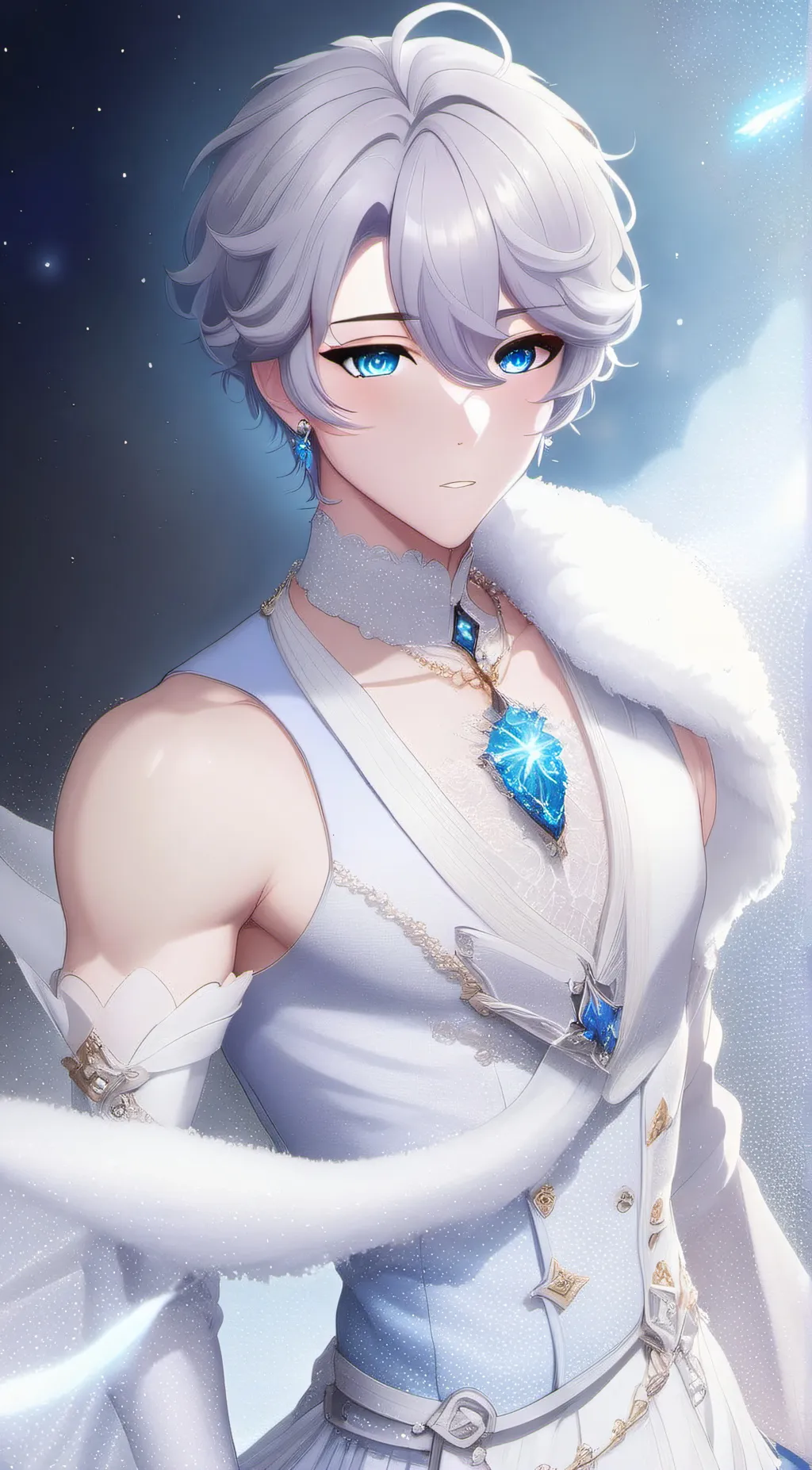 ai character: Leopold  background