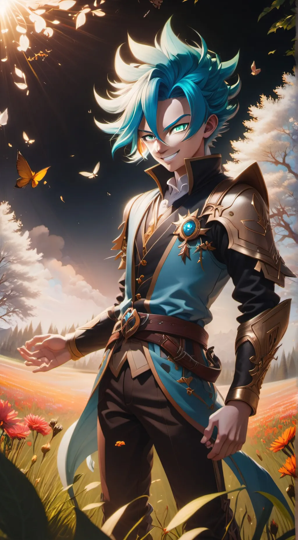 ai character: Adventure background