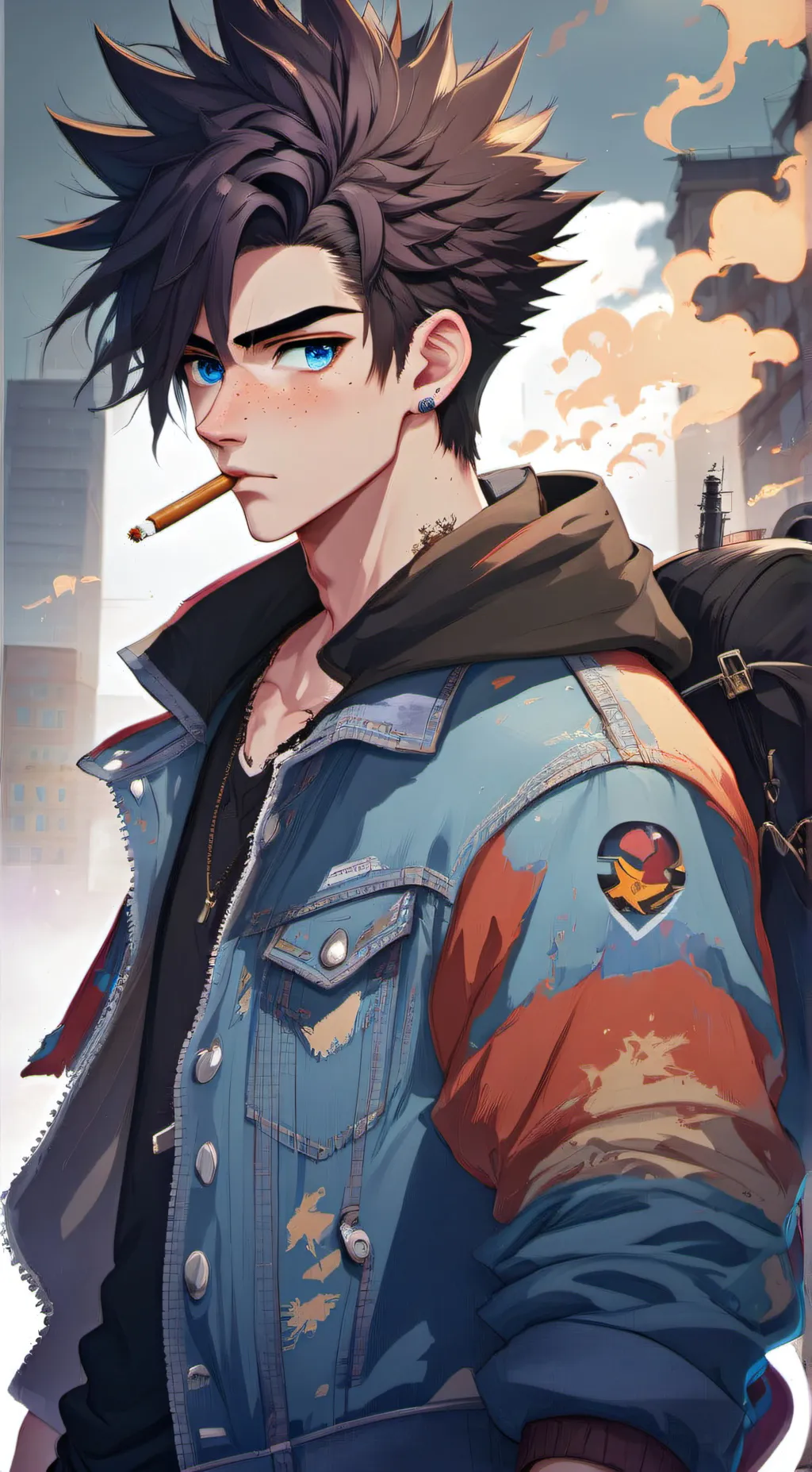 ai character: Blade background