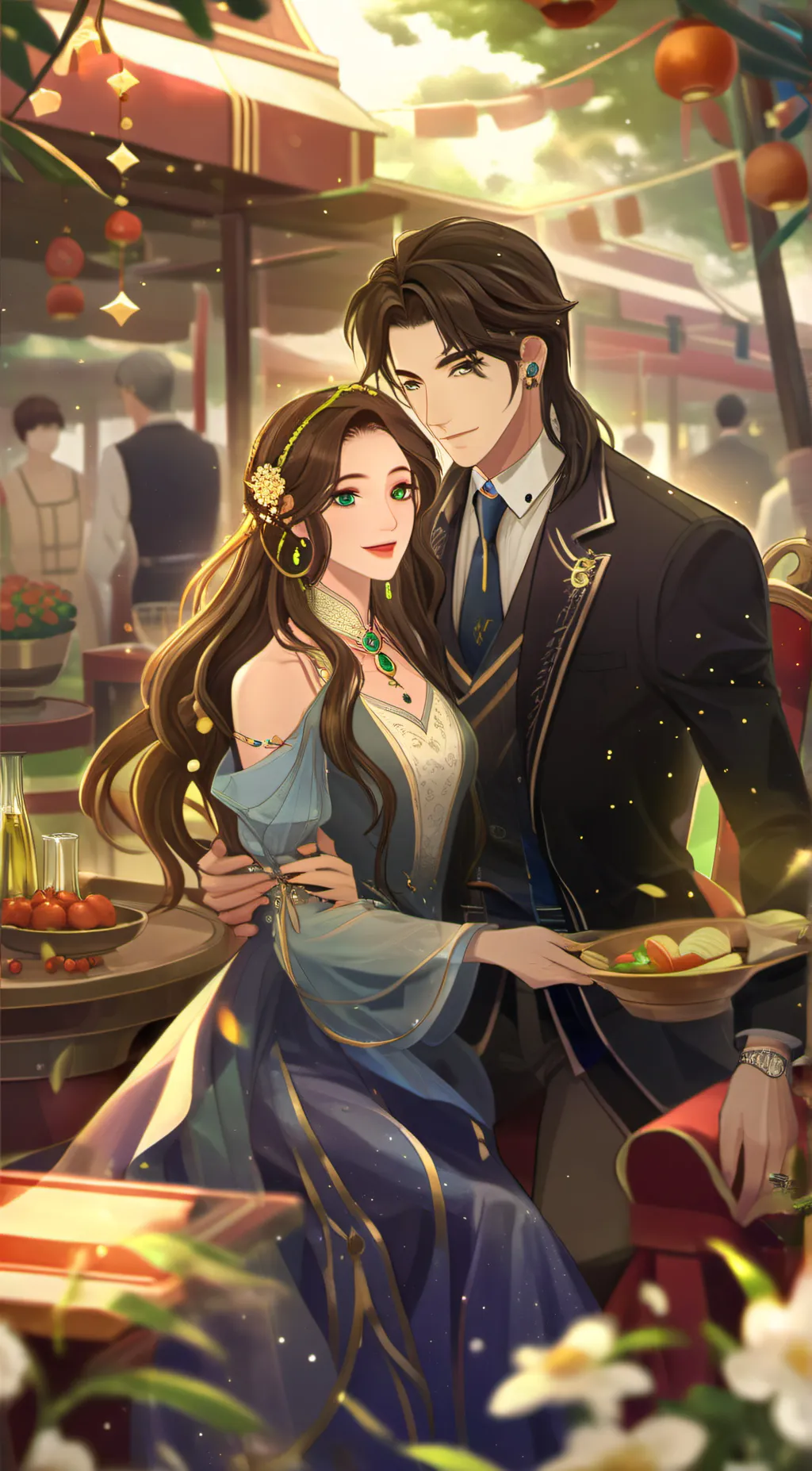 ai character: Mia and Kody background