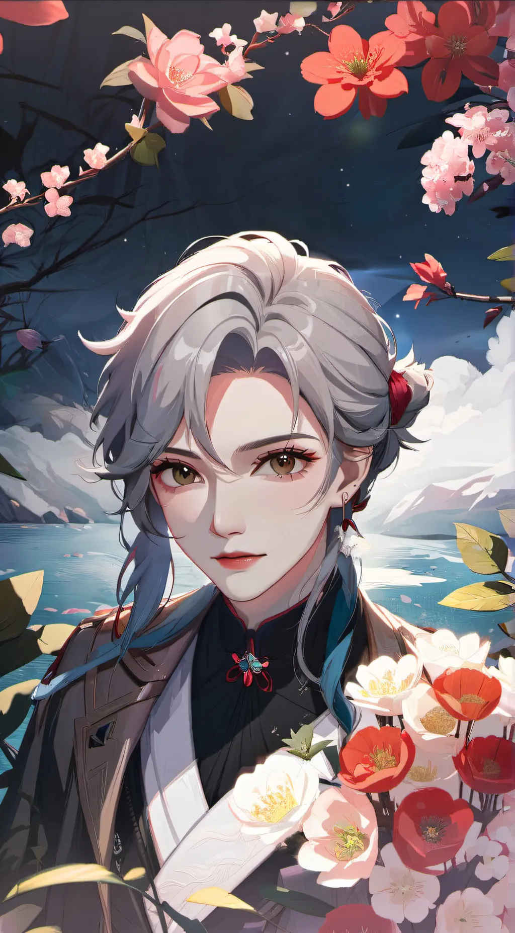 ai character: Lucas  background