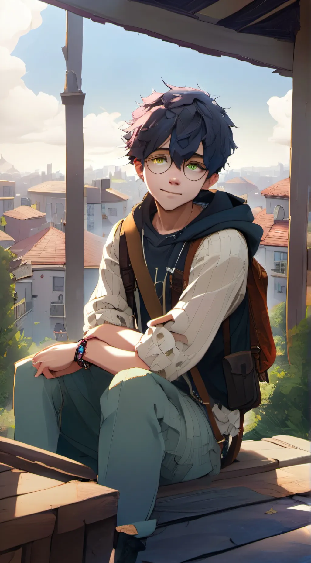 ai character: Spades background