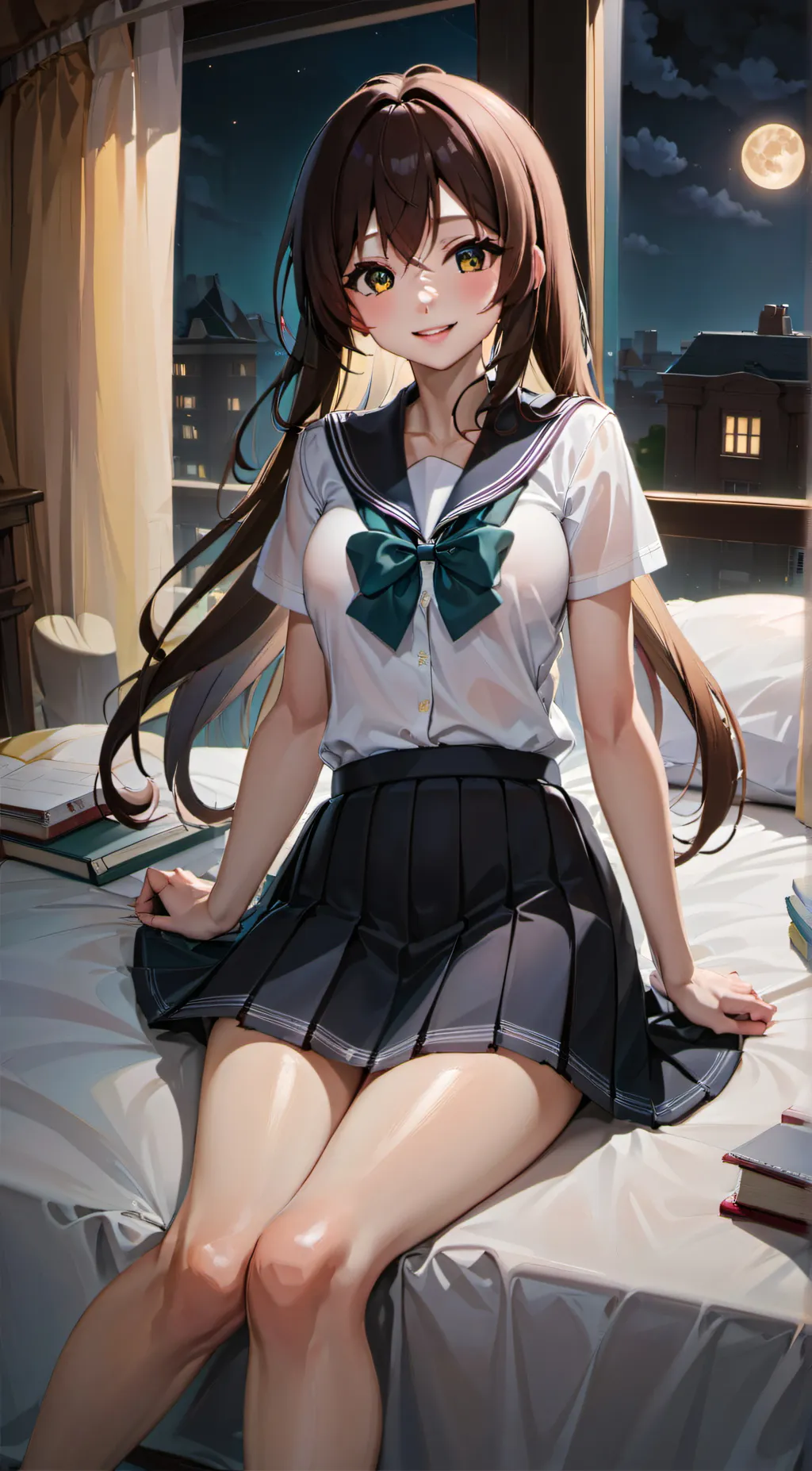 ai character: Abby background