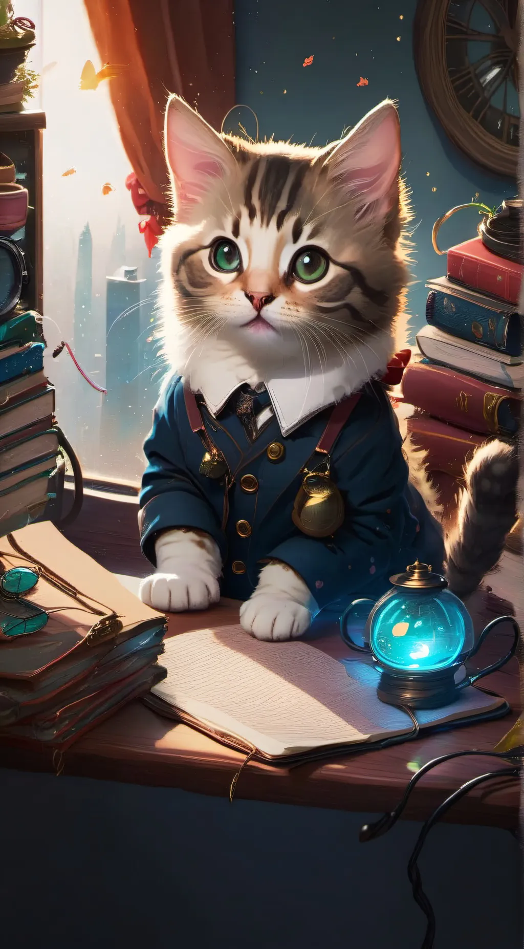 ai character: Kitty fifi background