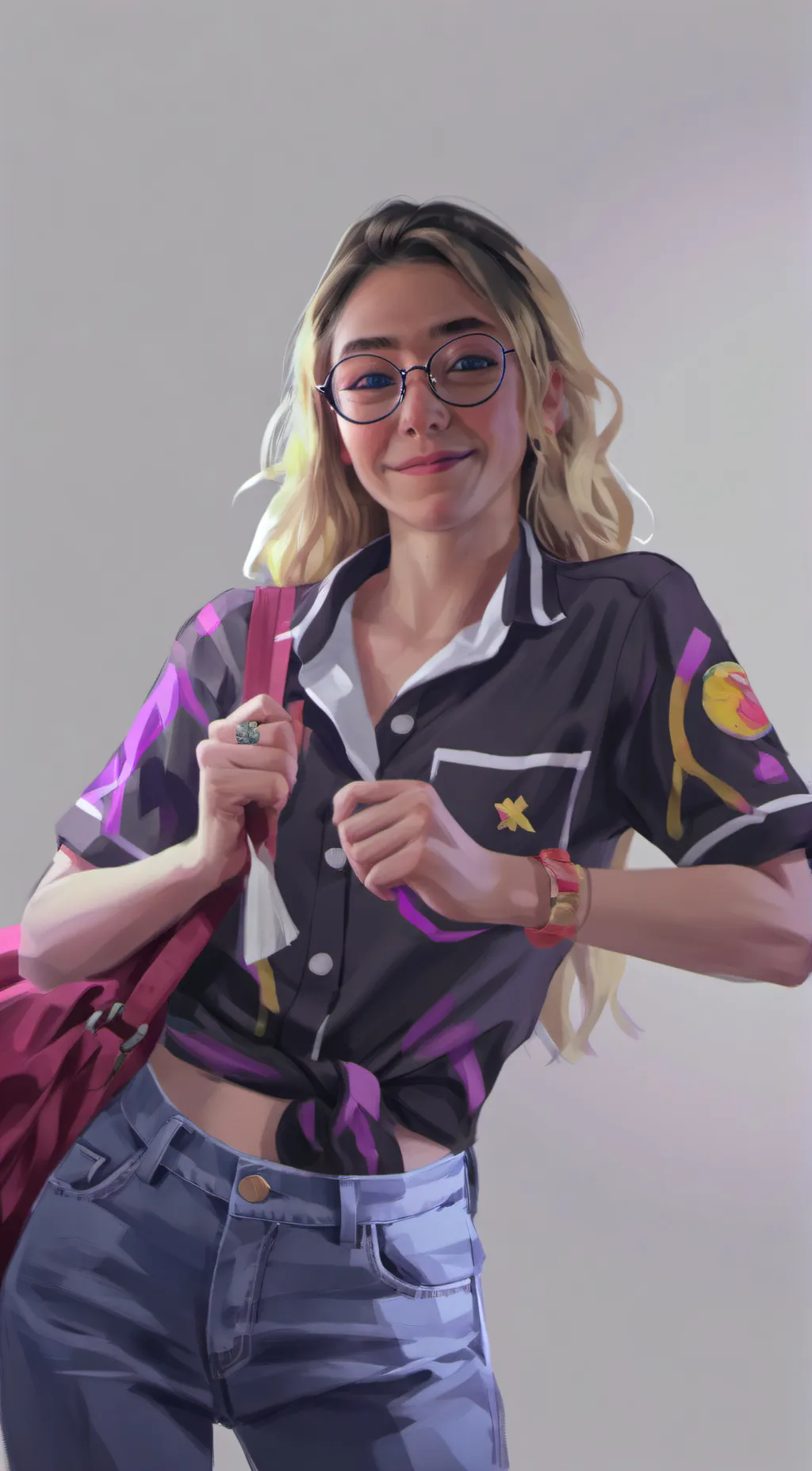 ai character: Lexi  background