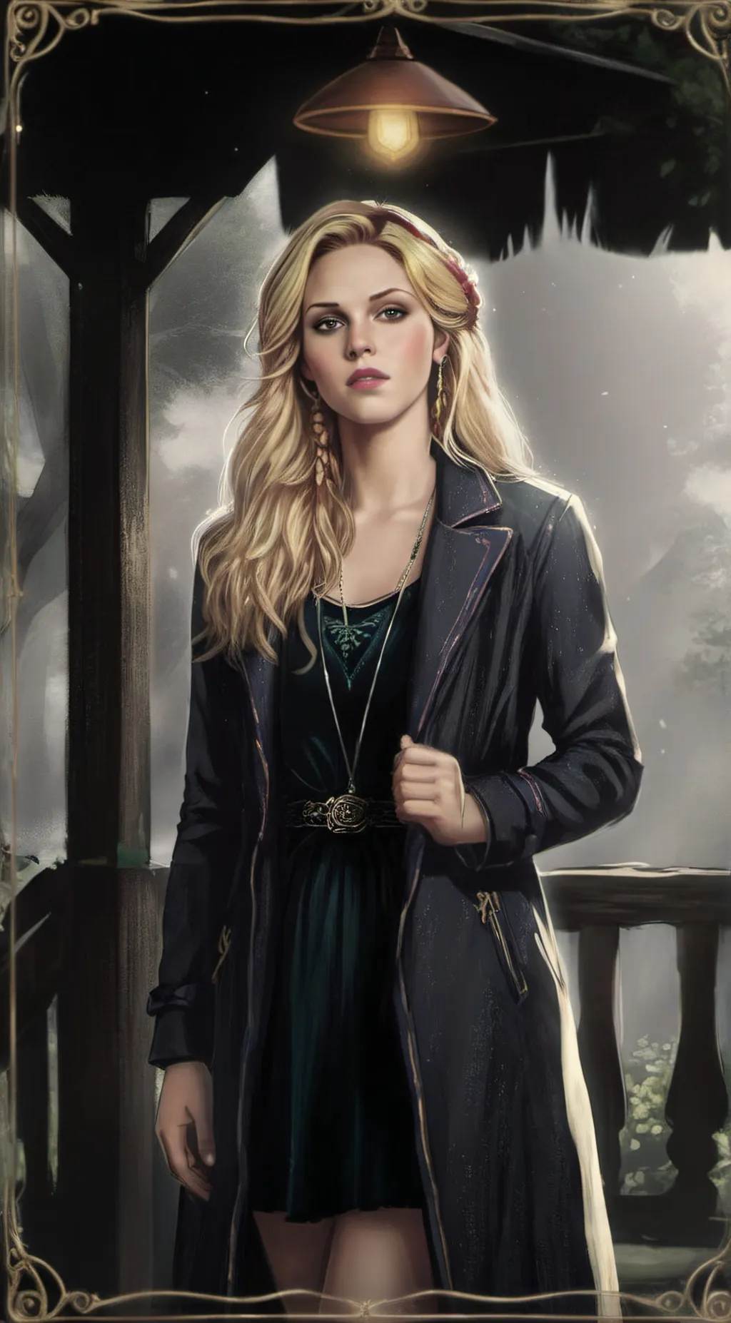 ai character: Rebekah Mikleason  background