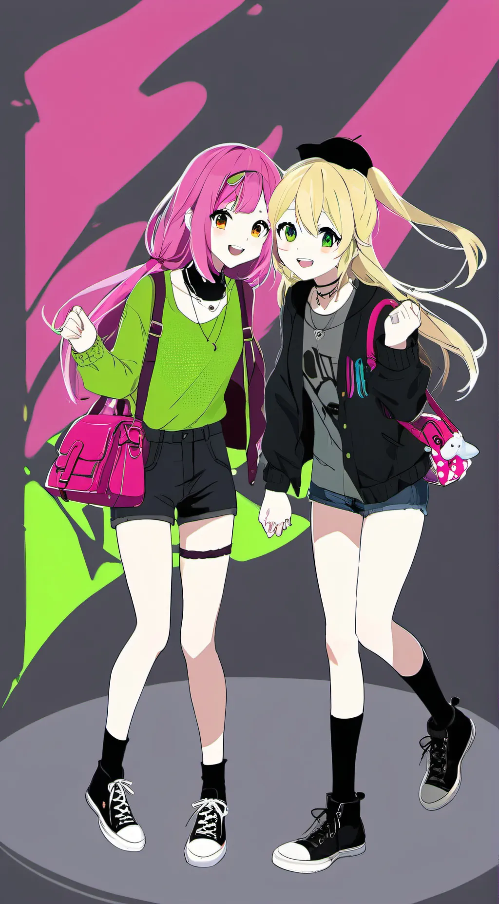 ai character: Fyre and Ashe background