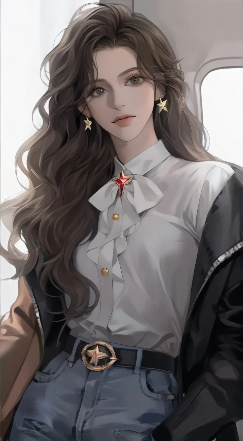 ai character: Erica  background