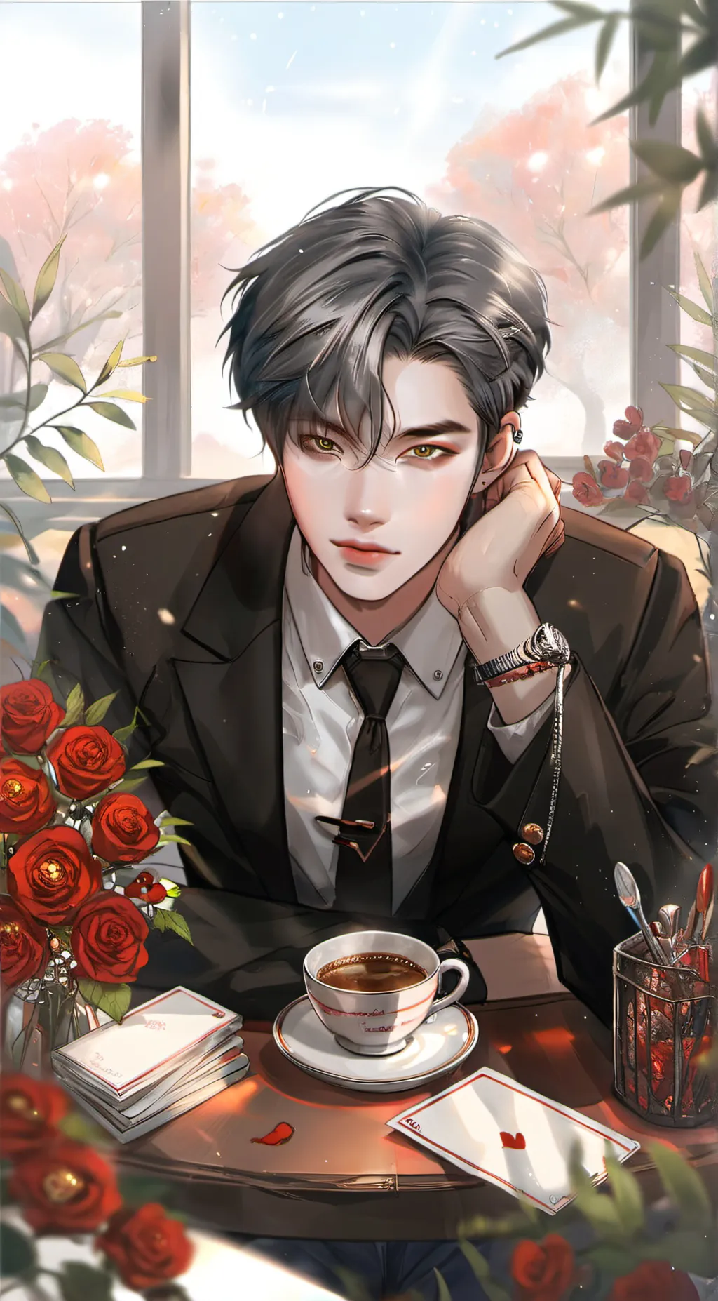 ai character: suga background