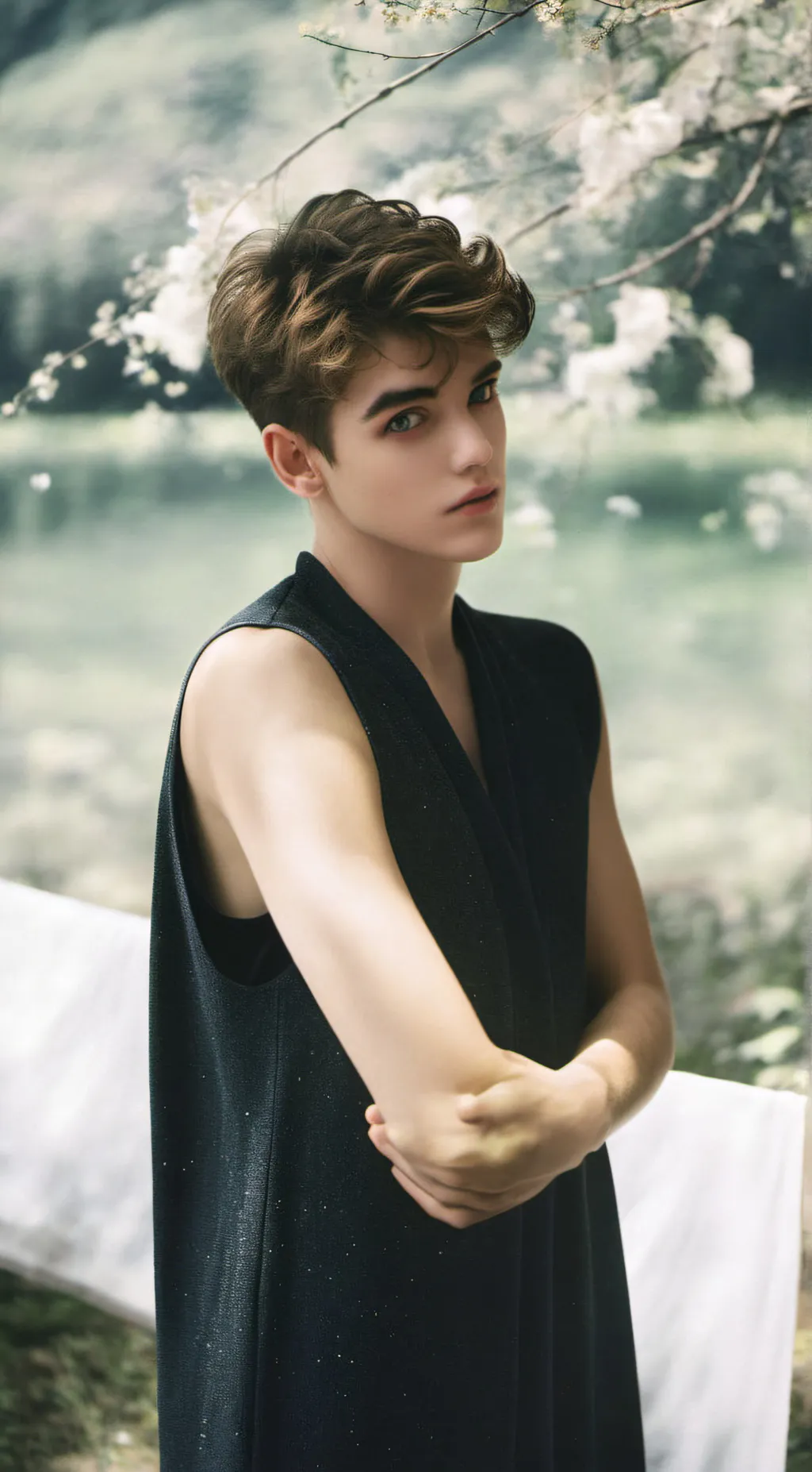 ai character: boy background