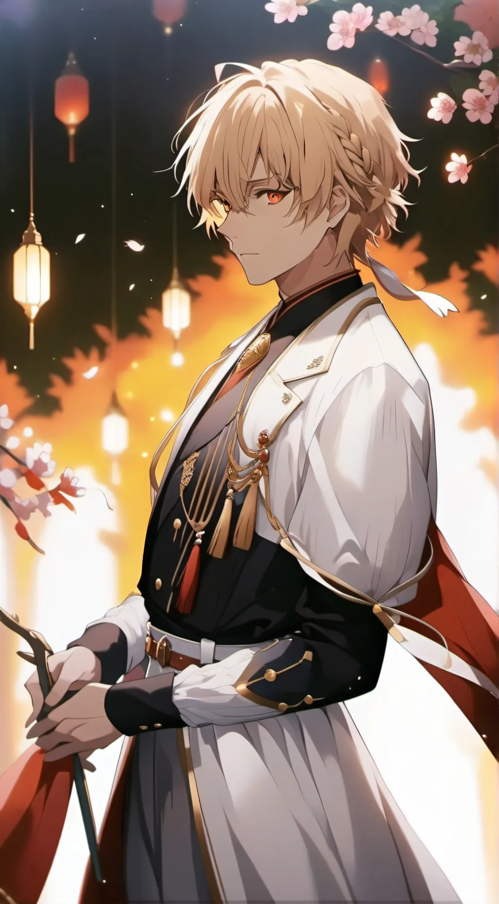 ai character: Demon slayer background