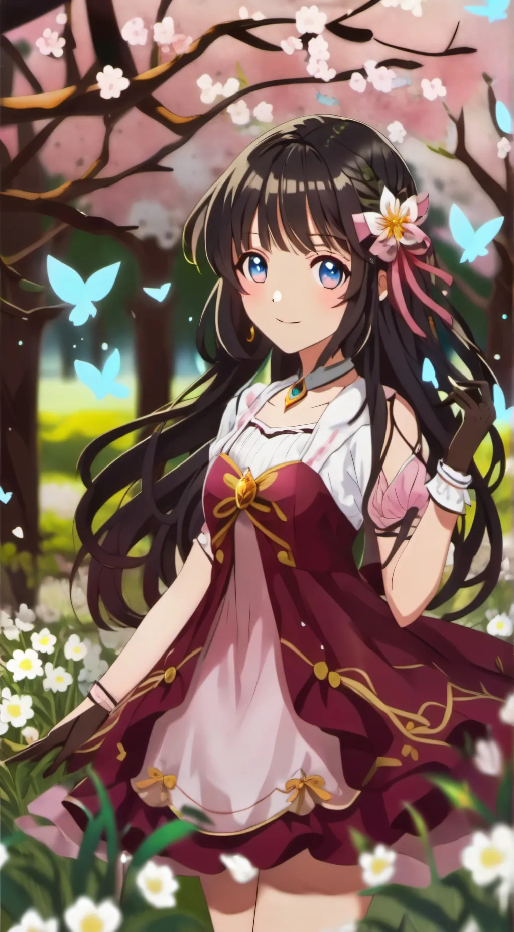 ai character: emma background