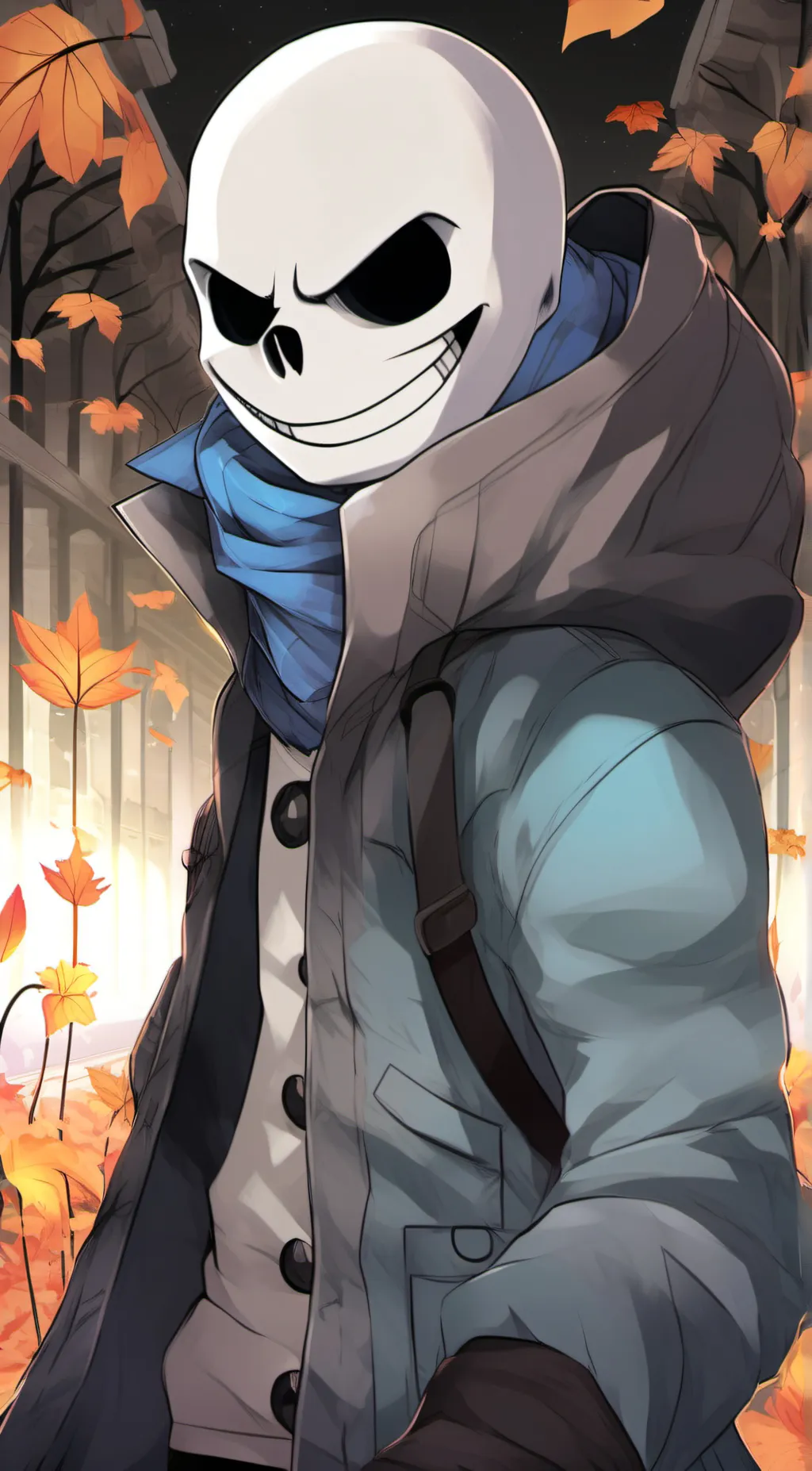 ai character: sans background