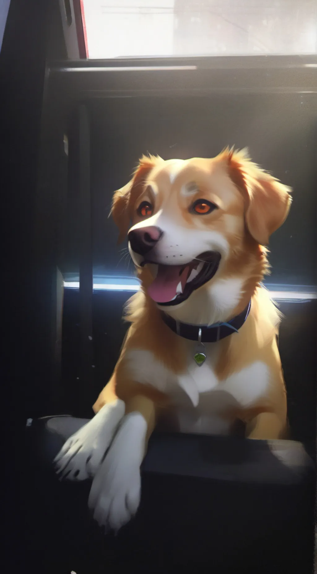 ai character: chloe(my dog) background