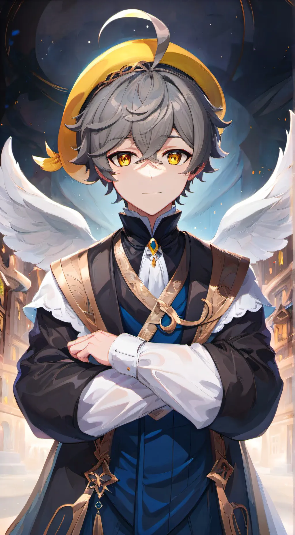 ai character: murder drones background