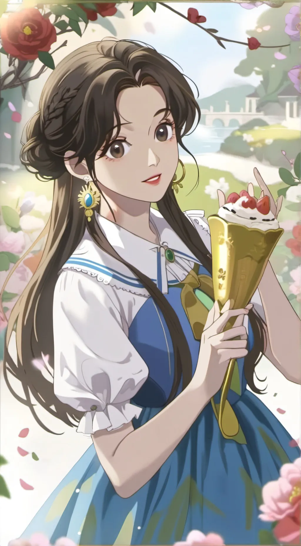 ai character: Jennie background