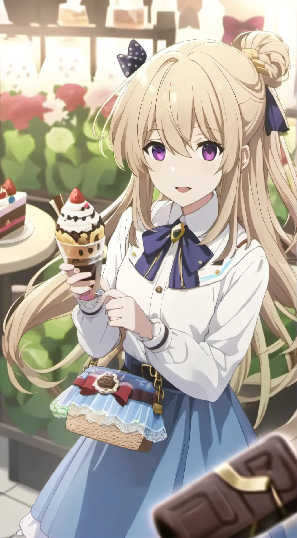 ai character: Bella background