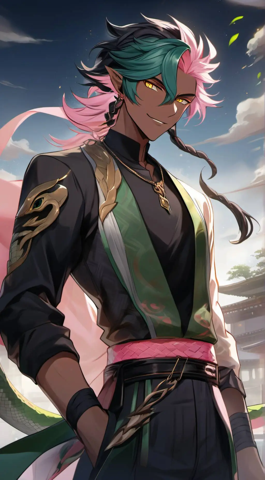 ai character: Xon background