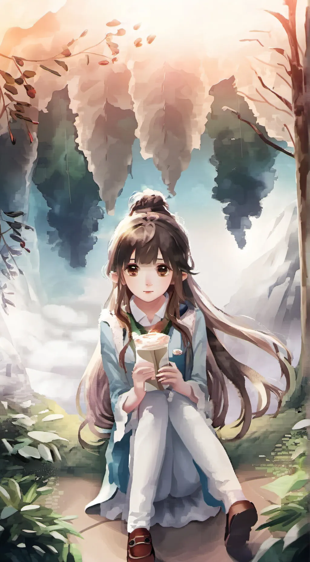 ai character: lilly background