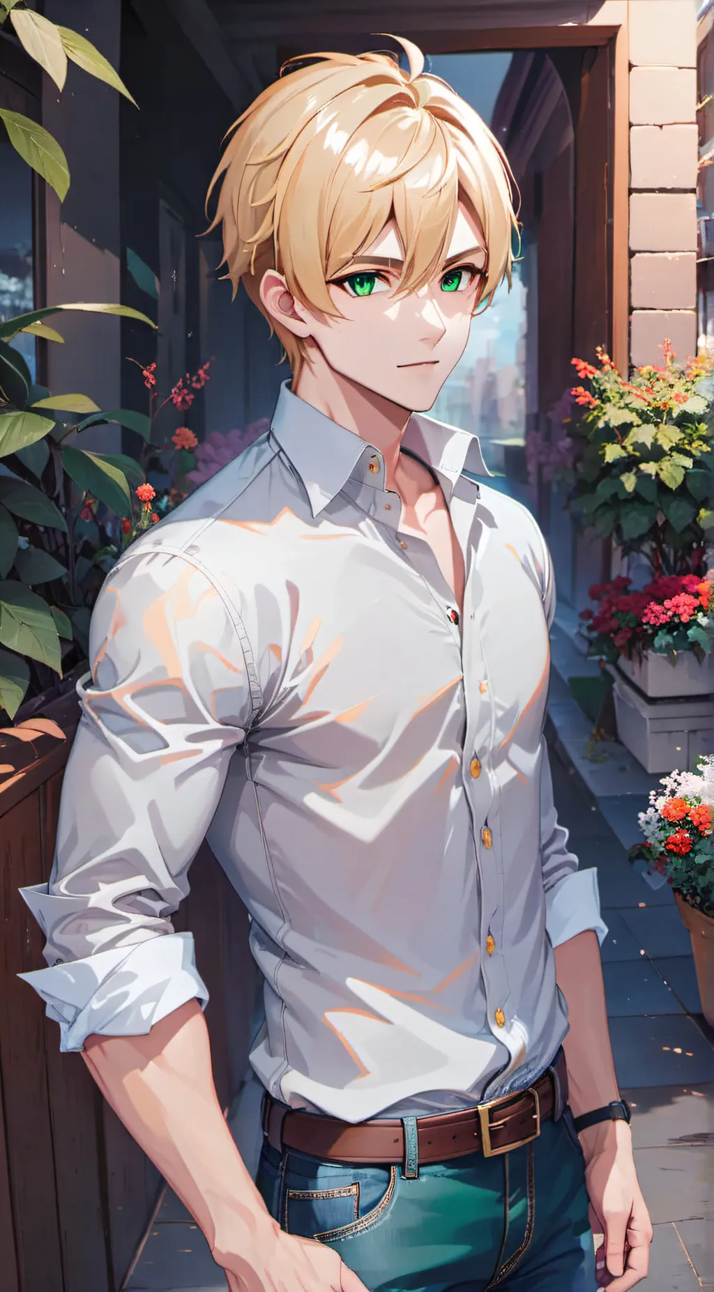 ai character: Haru background