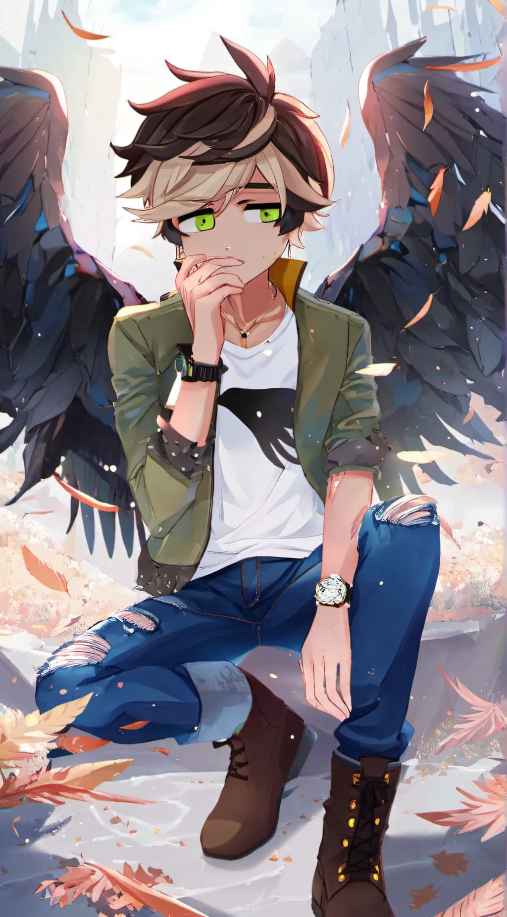 ai character: Bdubs background