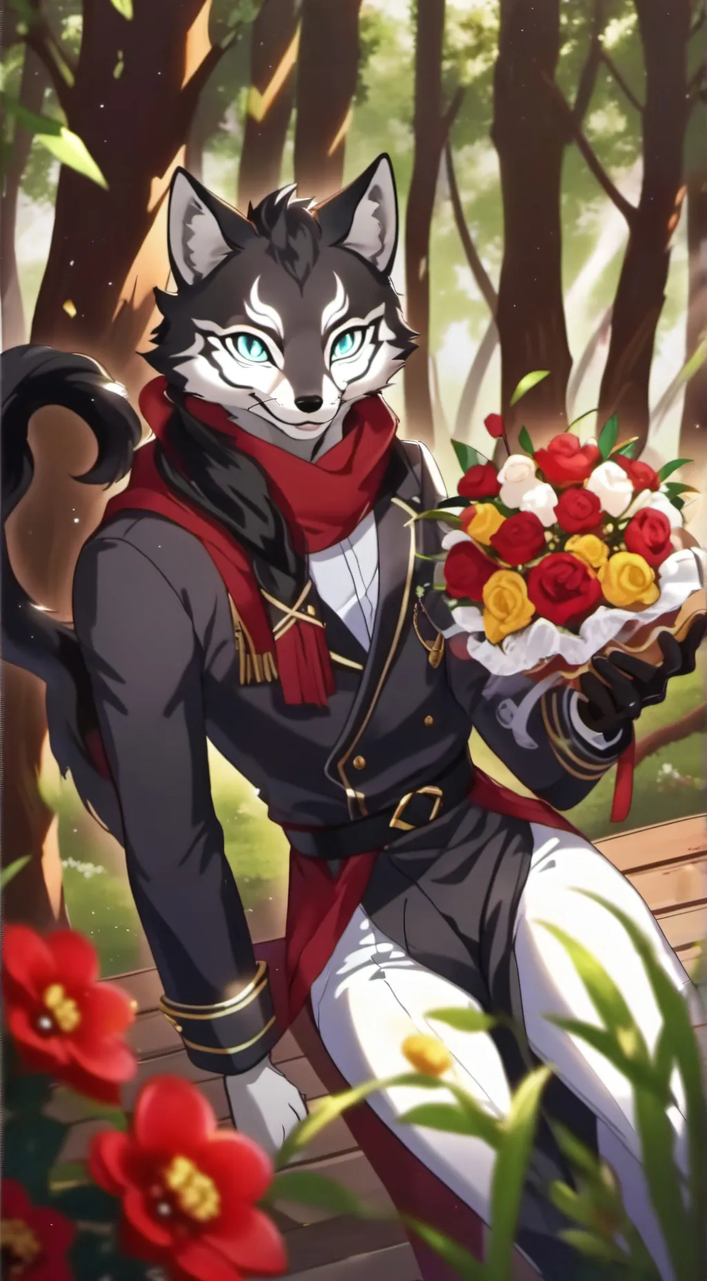 ai character: Ayo background