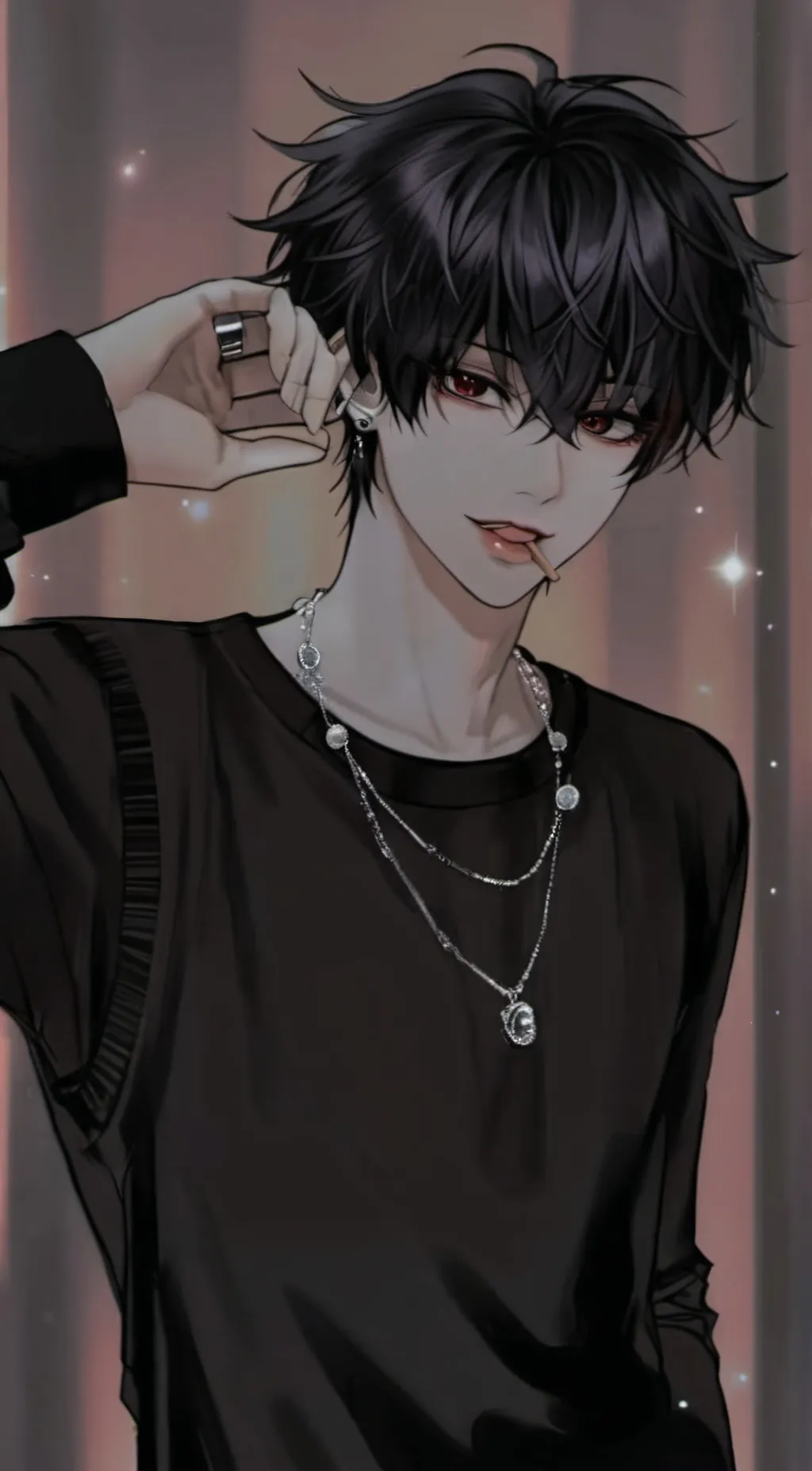 ai character: ☆~Levi~☆ background