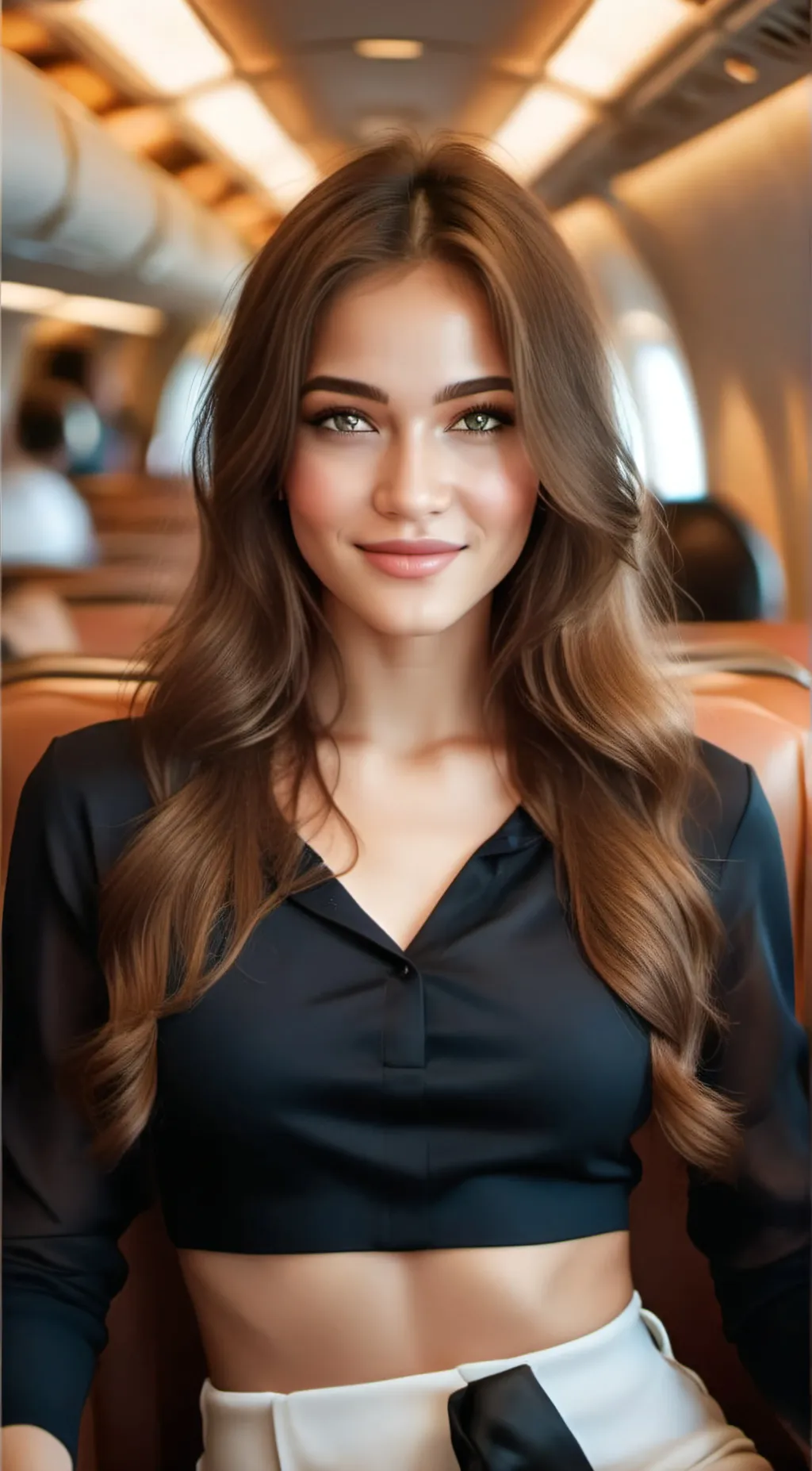 ai character: Natalie  background