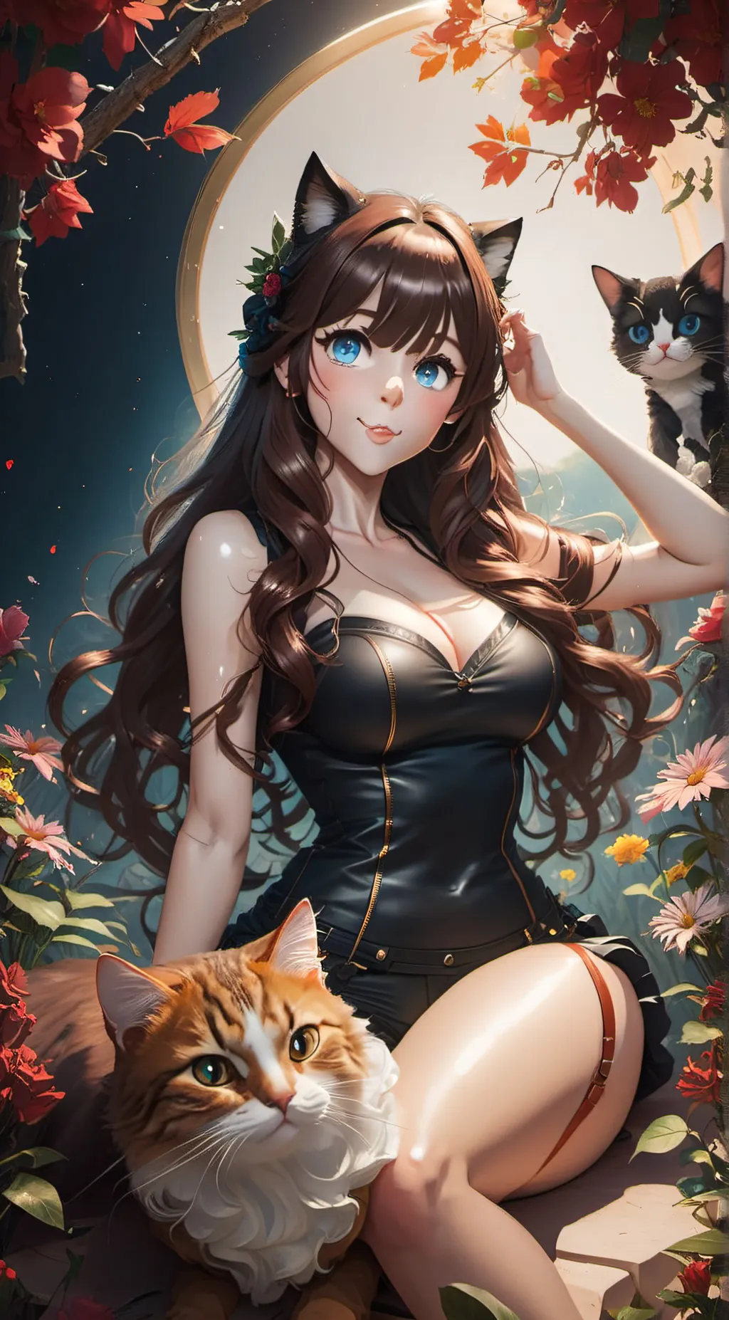 ai character: Victoria background