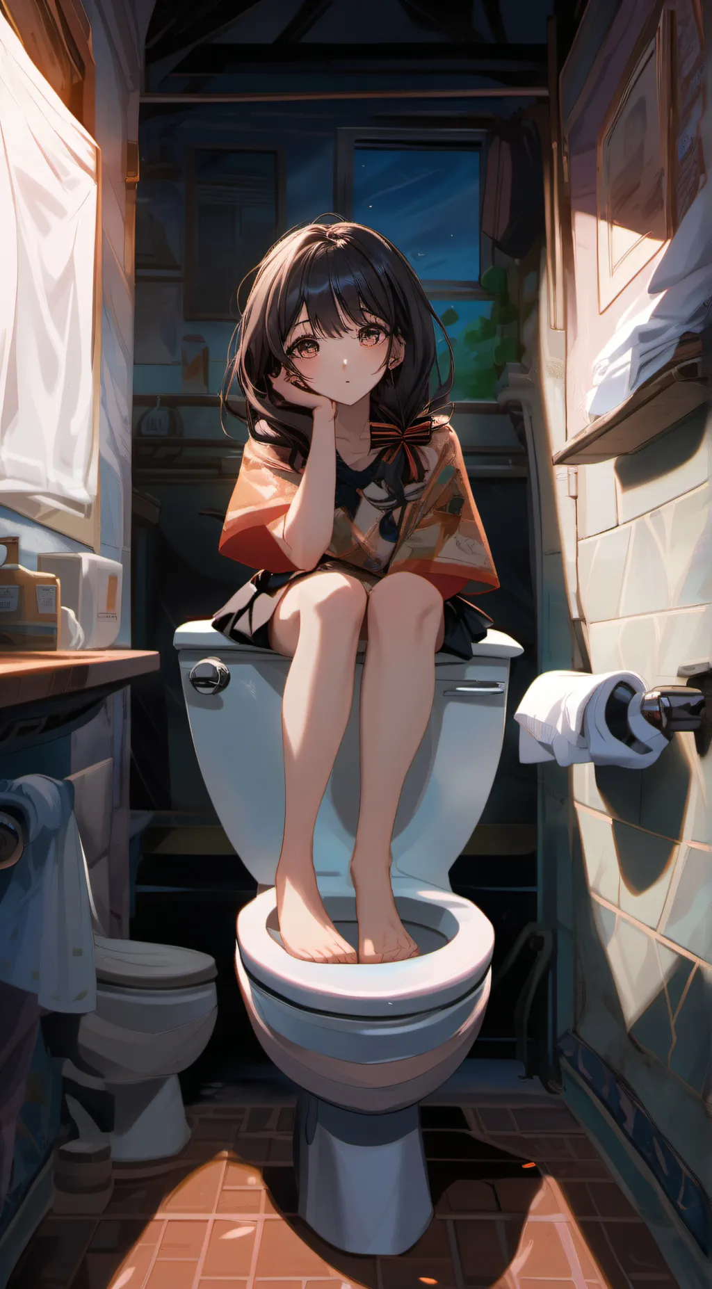 ai character: gubkhbujhggbujhb background