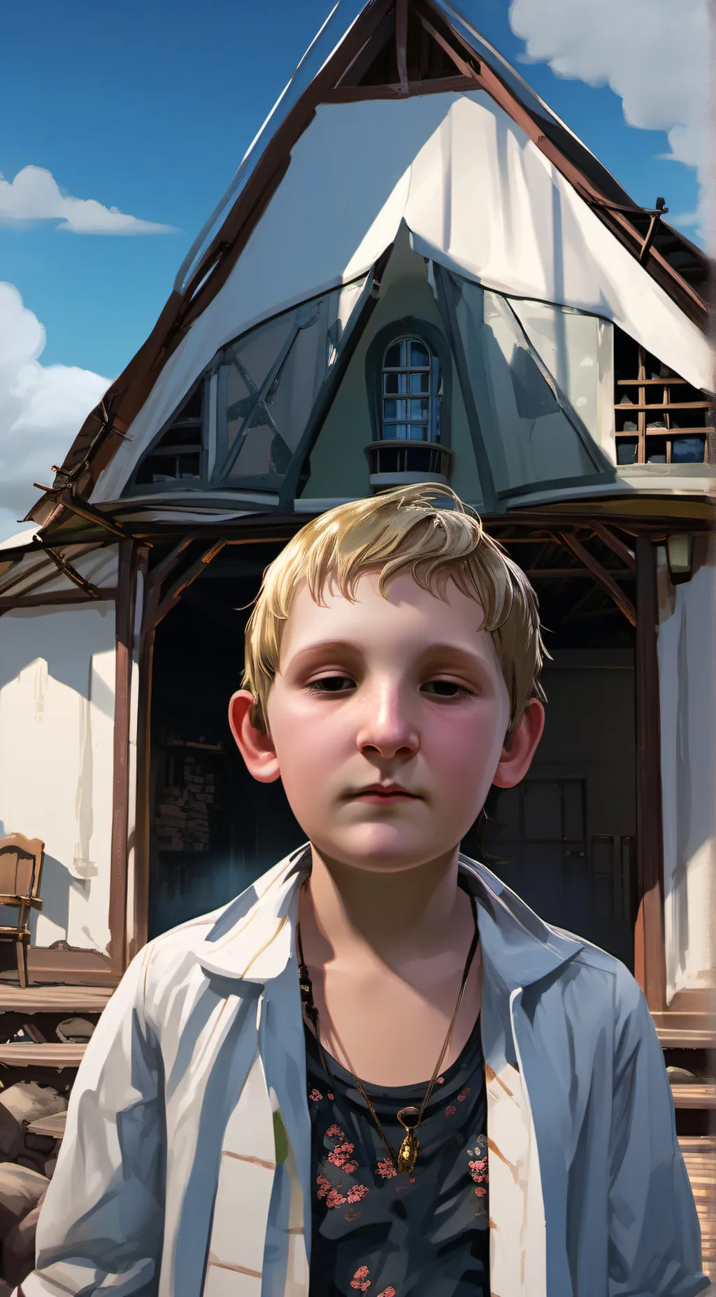 ai character: JJ  background