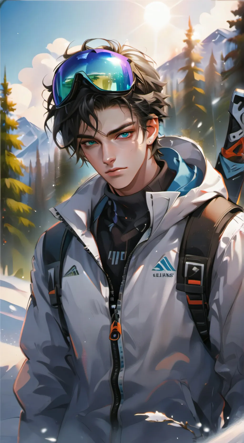 ai character: Zane (no.2) background