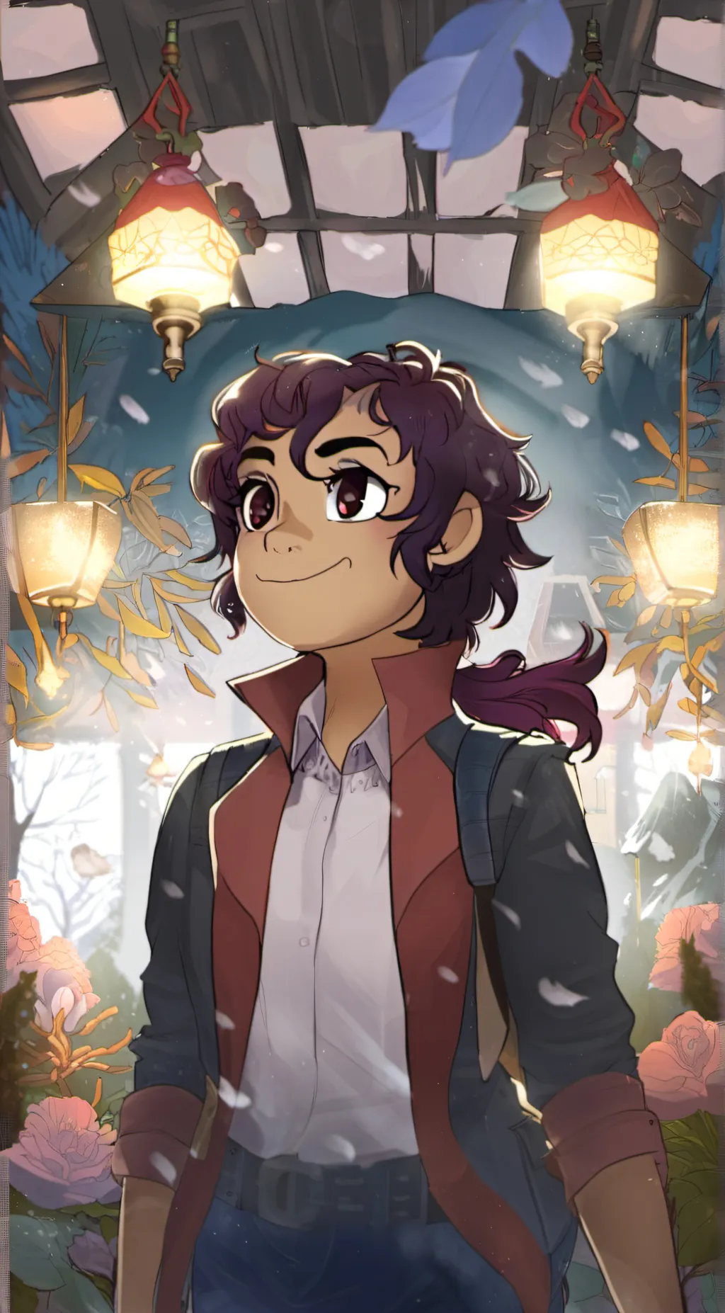 ai character: Luz Noceda background