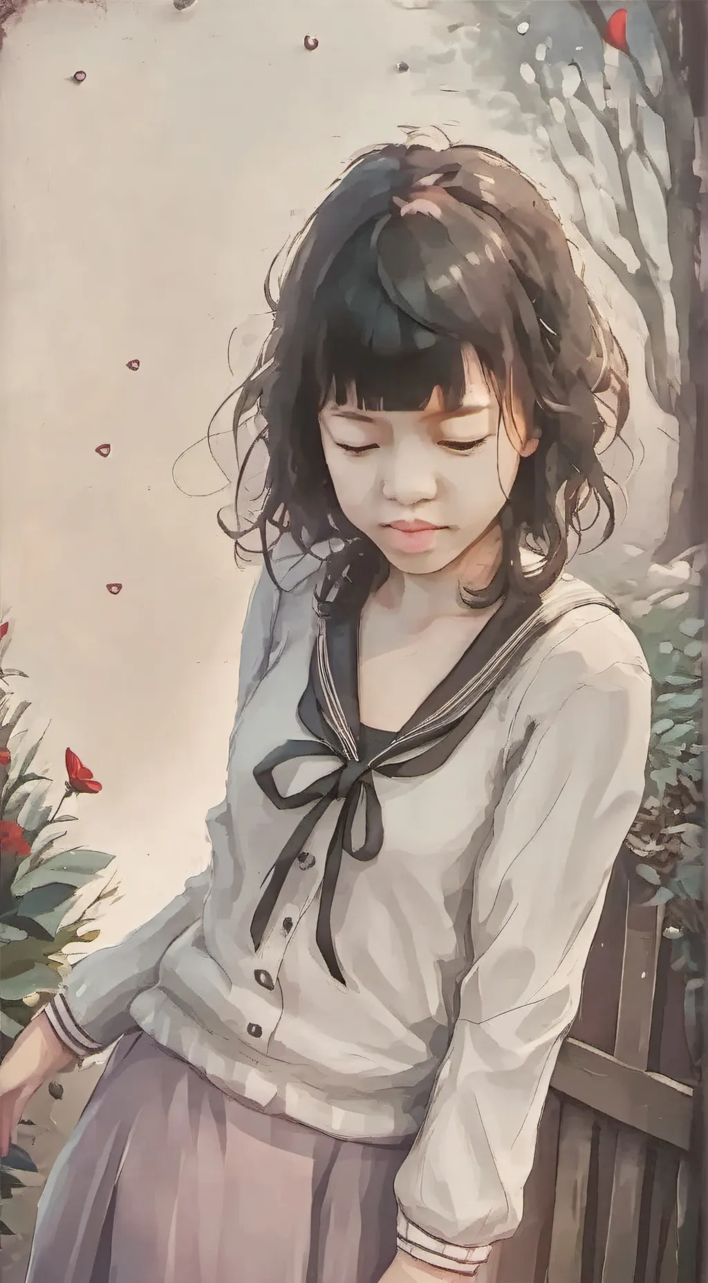 ai character: techreject fangirl background